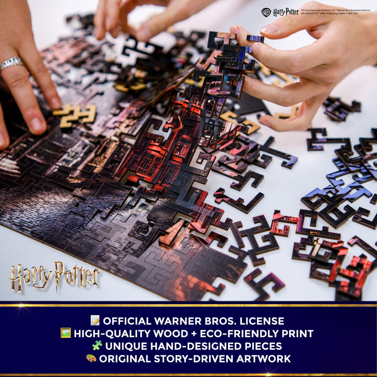 Wooden Maze Puzzle Harry Potter™ Diagon Alley - Woods Story