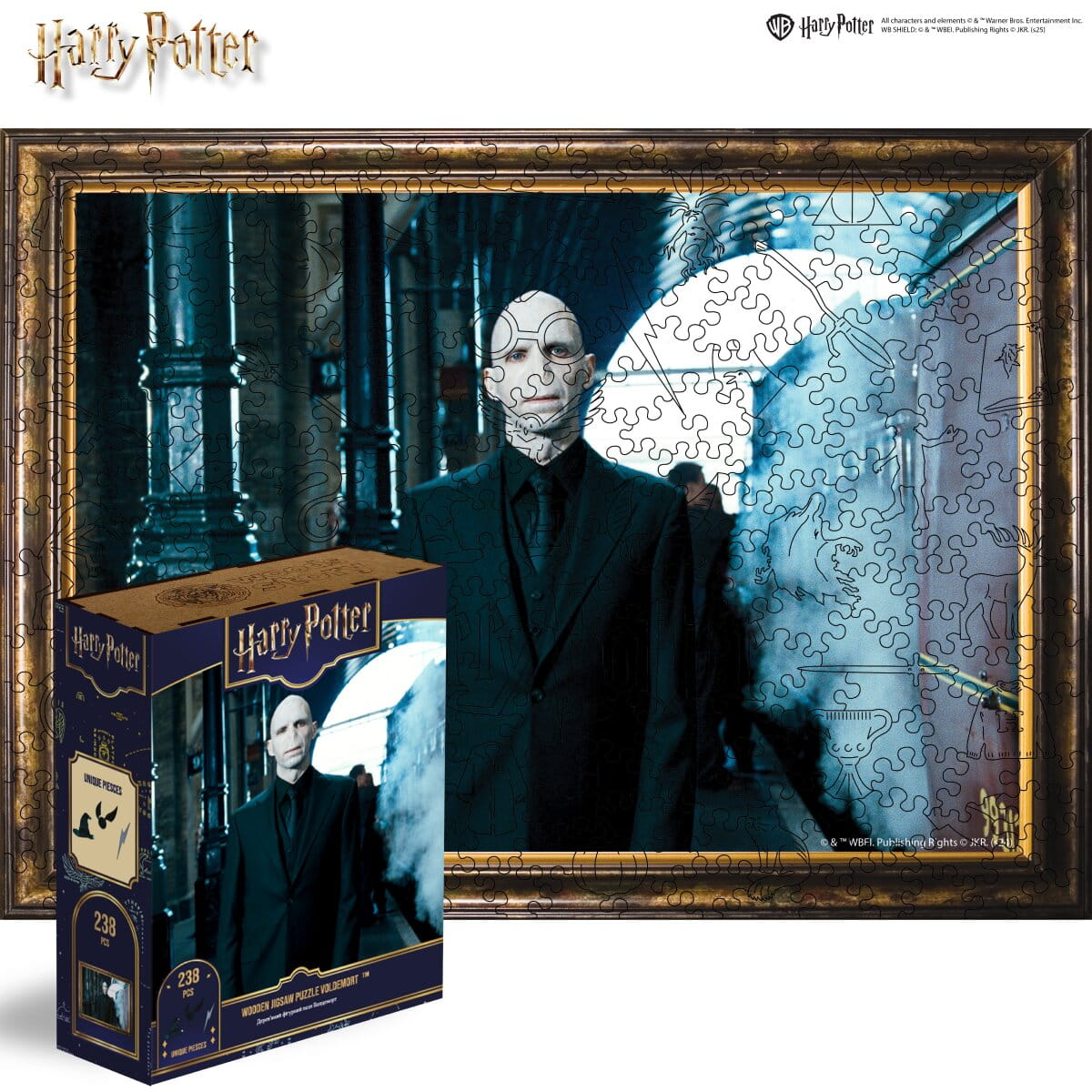 Wooden Puzzle Harry Potter™ Voldemort - Woods Story