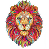 Wooden Jigsaw Puzzle Lion
