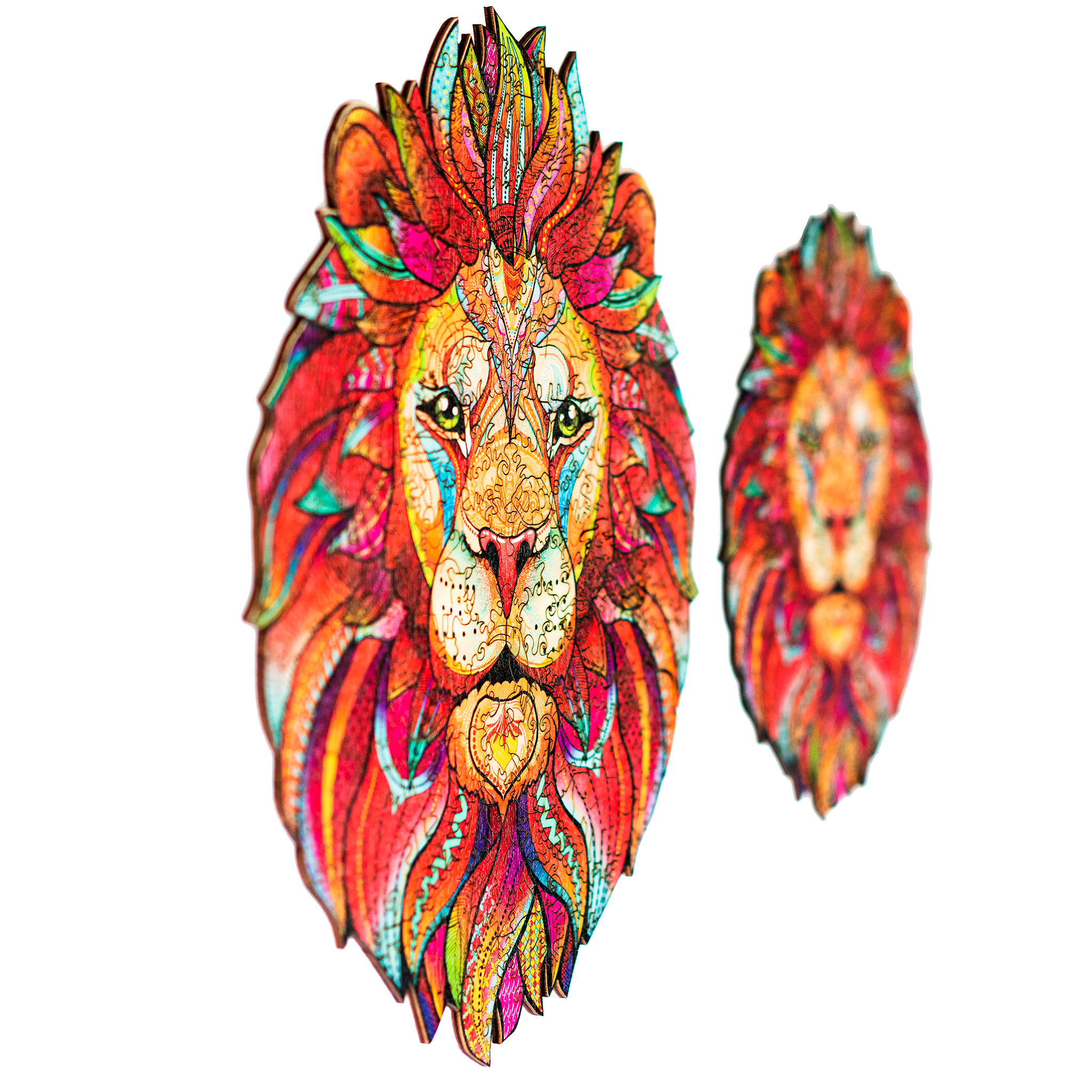 Wooden Jigsaw Puzzle Lion