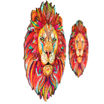 Wooden Jigsaw Puzzle Lion