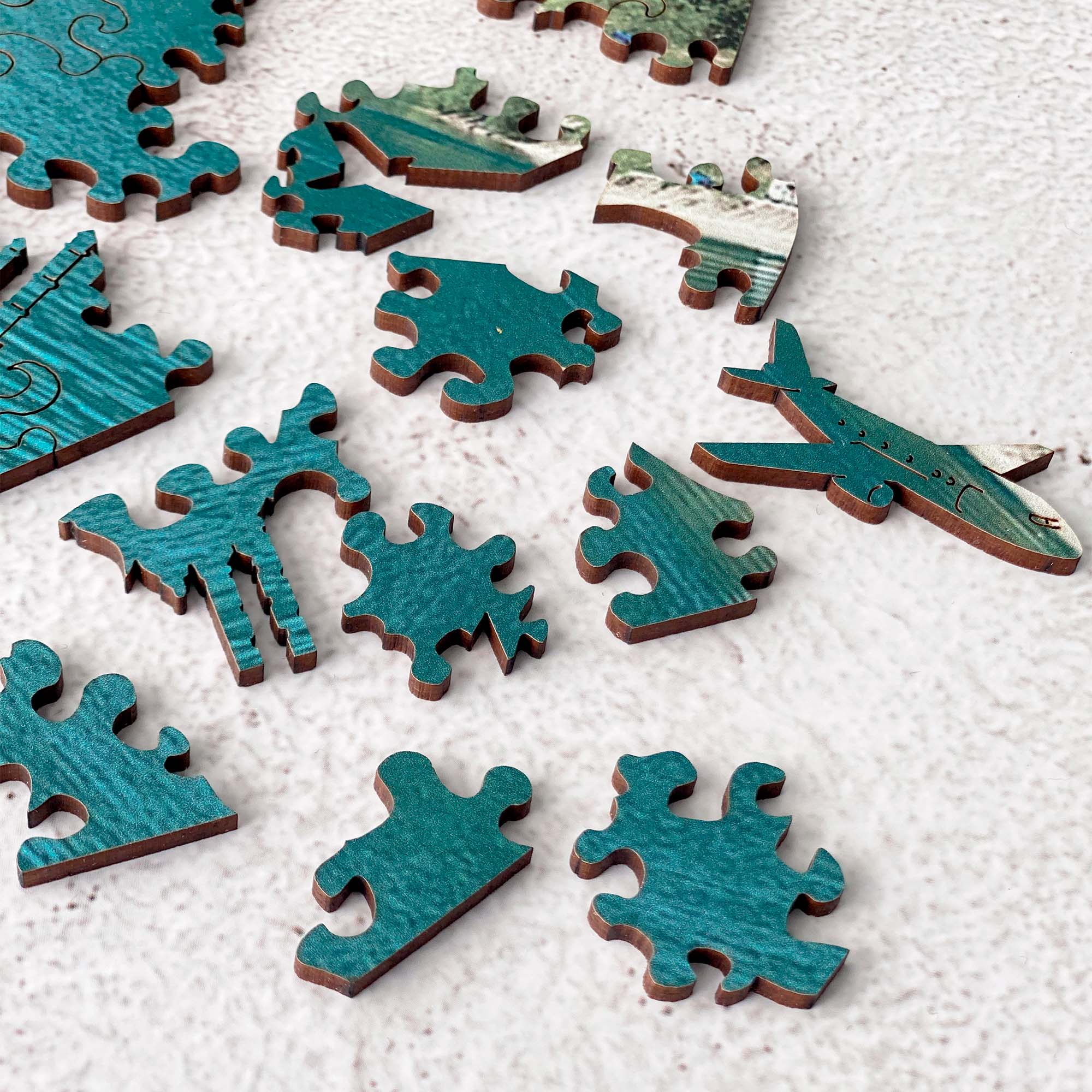 Wooden Jigsaw Puzzle Alps