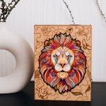 Wooden Jigsaw Puzzle Lion